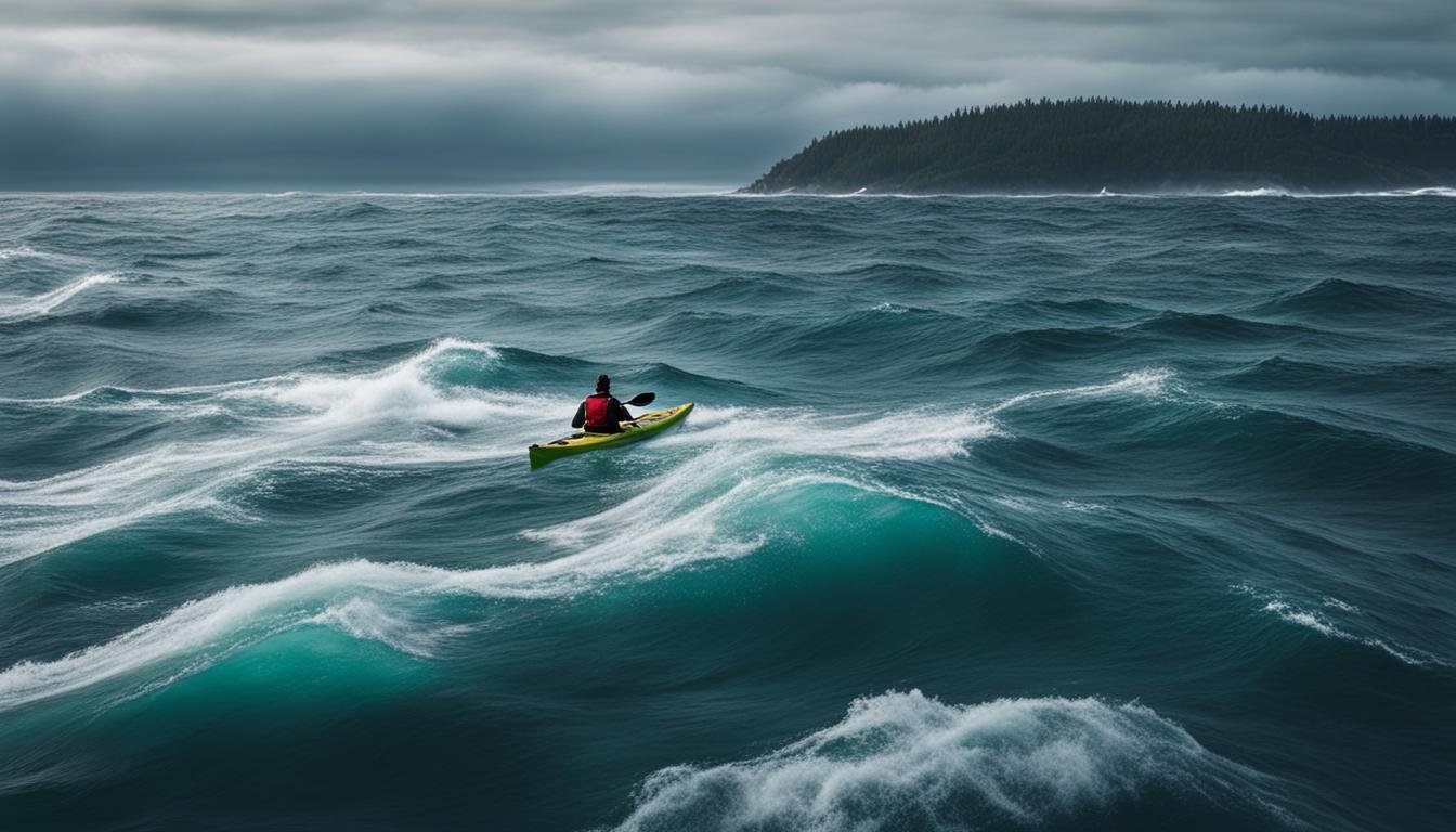 how much wind is too much for kayaking